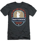 Bartender for Men Women Tapster Chef Barman Crazy Squirrel T-Shirt