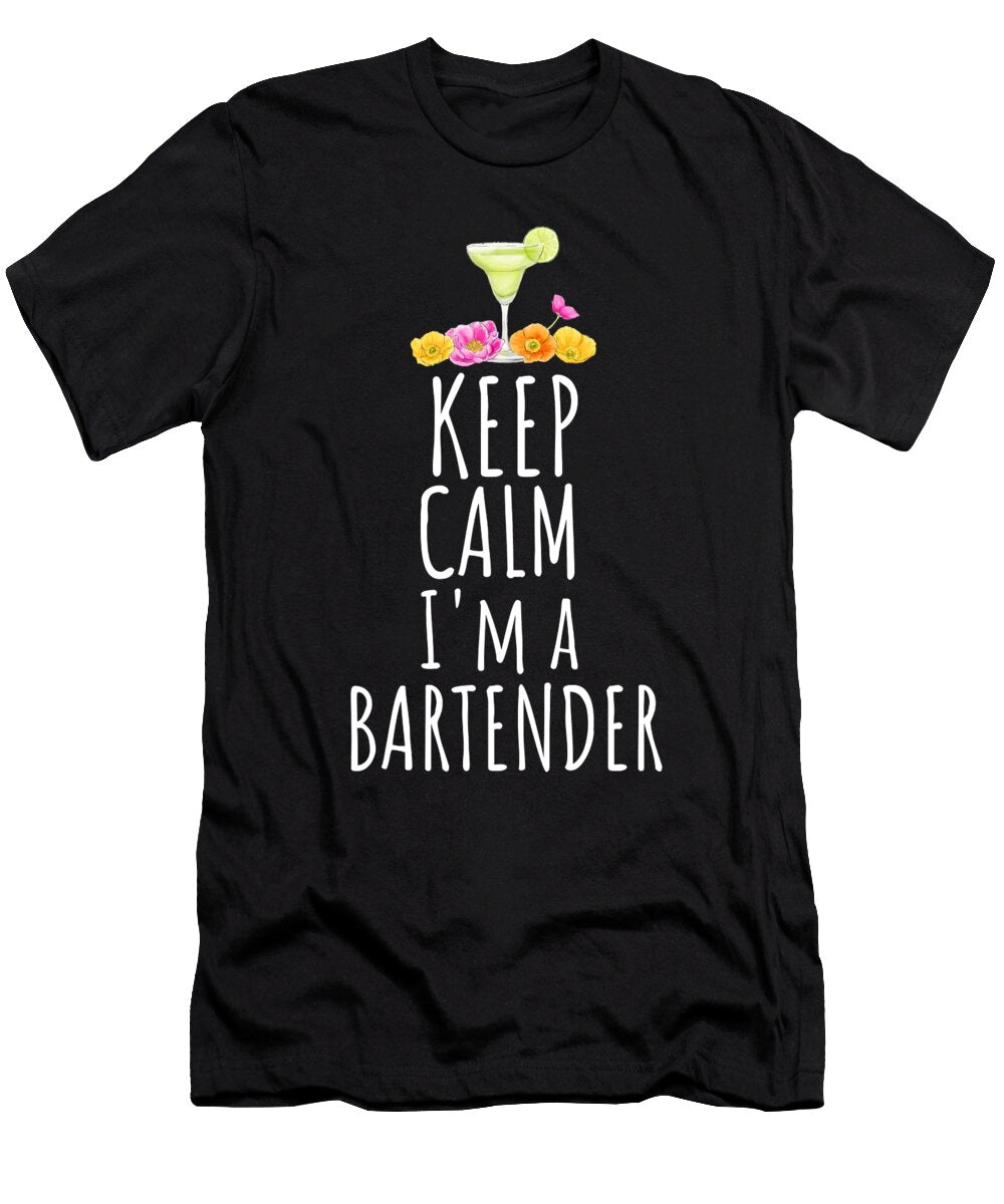 Bartender Saying Manuel Schmucker T-Shirt