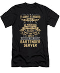 Bartender Server Forever the Title Job Gift Item Shi Hu Kang T-Shirt