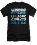Bartender Server Freaking Awesome Job Gift Item Shi Hu Kang T-Shirt