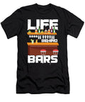 Bartender Waiter Drinks Waitress Food Server Gift Life Behind Bars Funny Liquor Beverages Thomas Larch T-Shirt