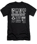 Bartender Waiter Multitasking Job Title Gift Item Shi Hu Kang T-Shirt
