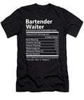 Bartender Waiter Nutrition Factors Gift Item Shi Hu Kang T-Shirt