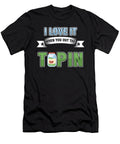 Bartender Waiter Tips Drinks Waitress Gift I Love It When You Out the Tipin Thomas Larch T-Shirt