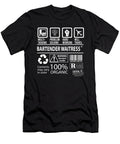 Bartender Waitress Multitasking Job Title Gift Item Shi Hu Kang T-Shirt