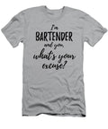Bartender Whats Your Excuse Funny Gift Idea for Coworker Office Gag Job Joke Funny Gift Ideas T-Shirt