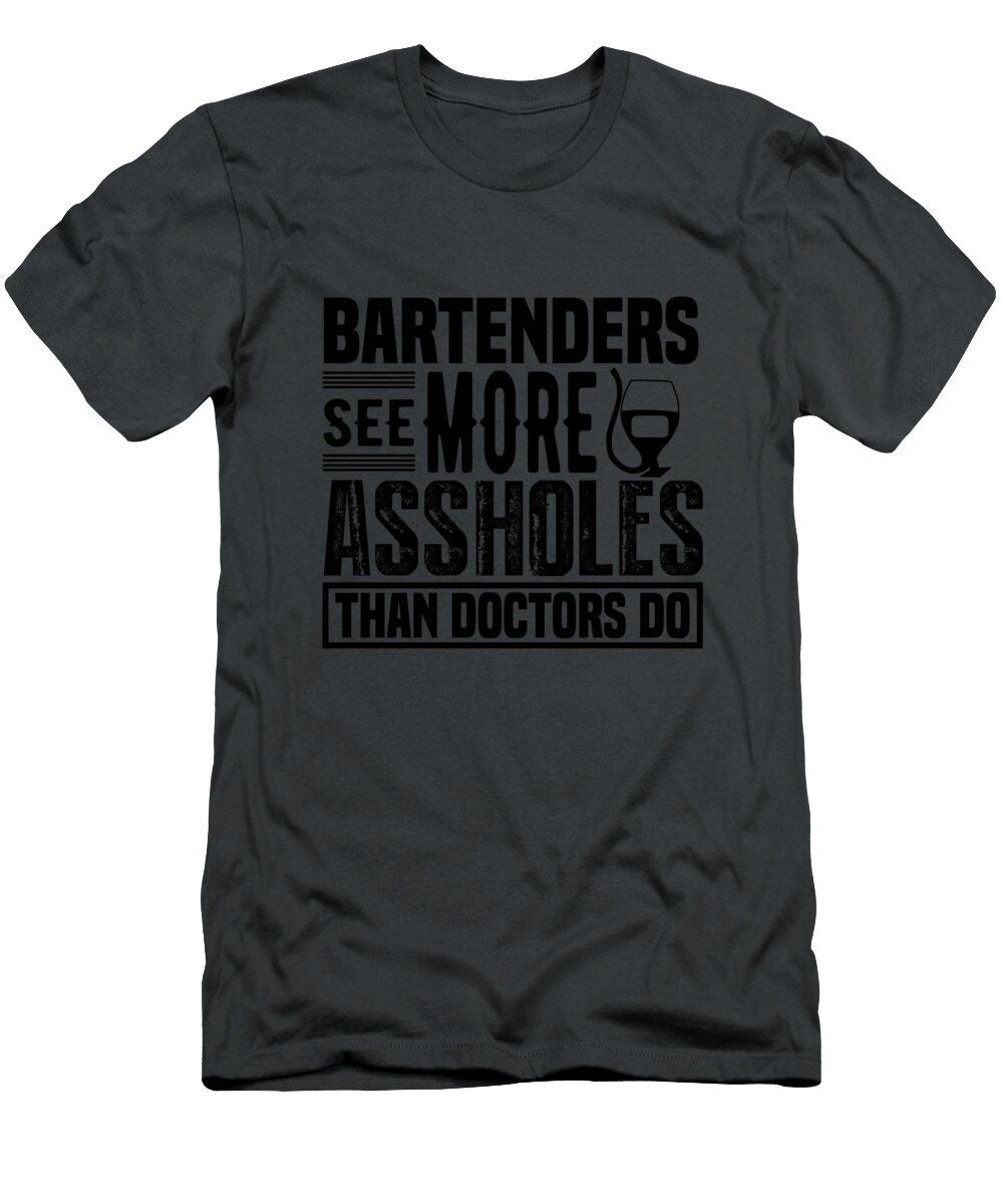Bartenders See More 01 Celestial Images T-Shirt