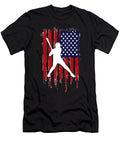 Baseball American Flag Tinh Tran Le Thanh T-Shirt