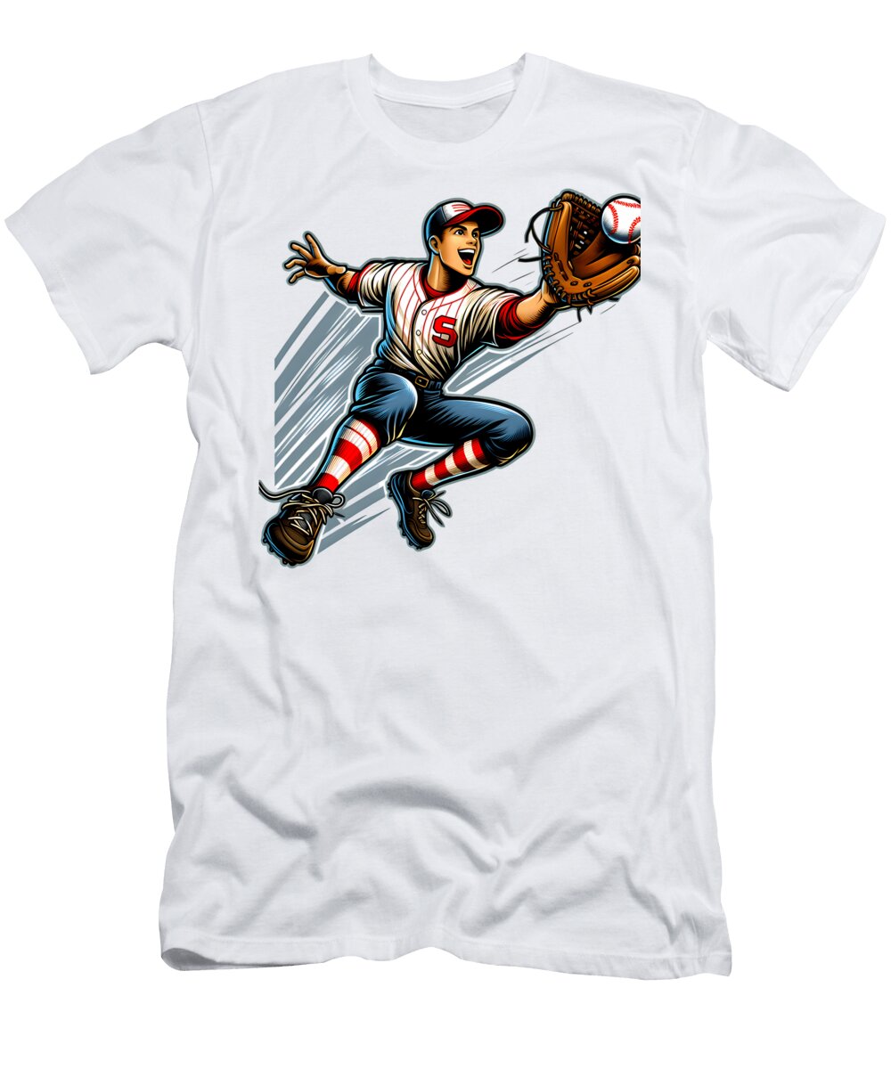 Baseball College Quang Vu T-Shirt