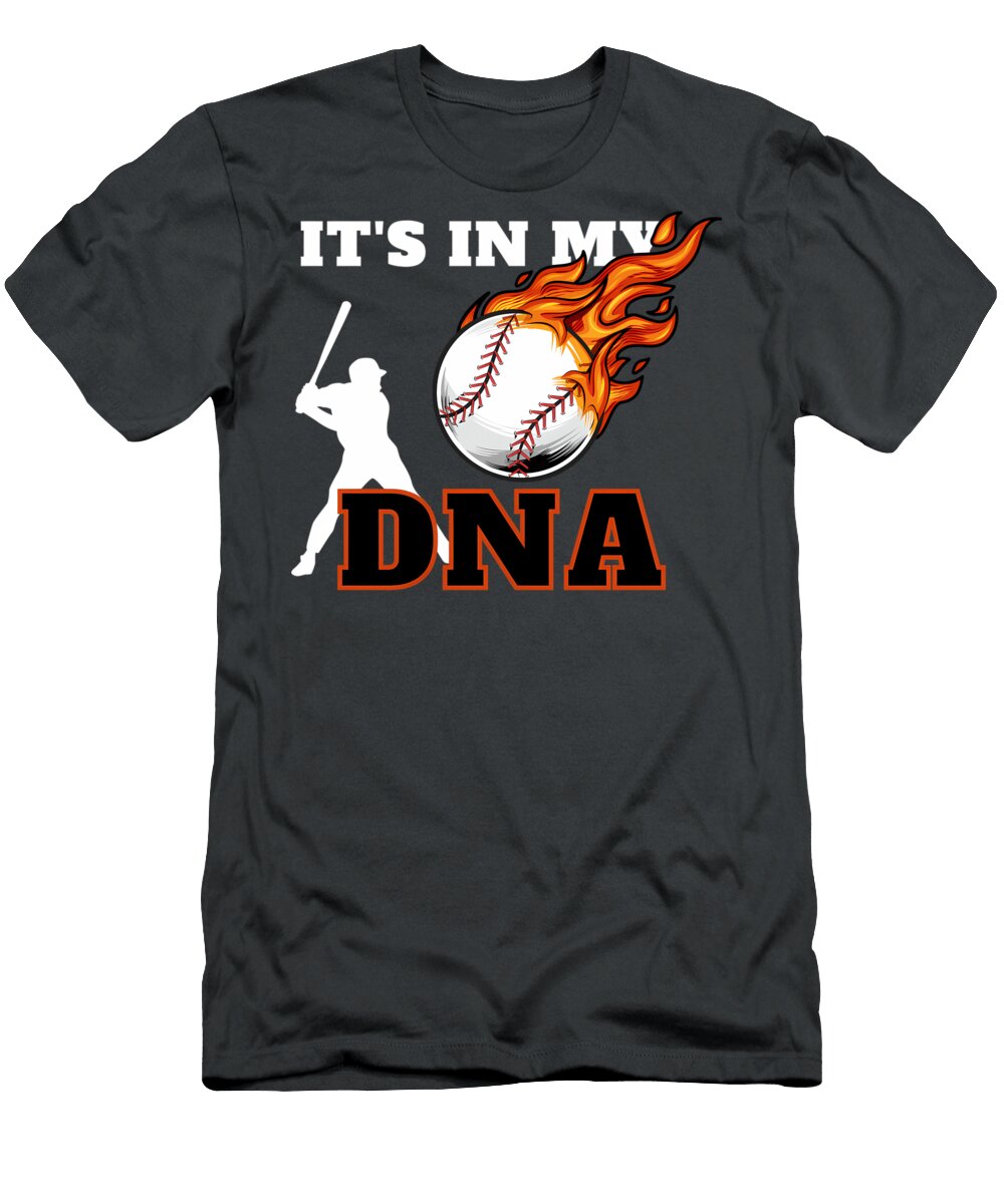 Baseball Its in My Dna Quang Vu T-Shirt