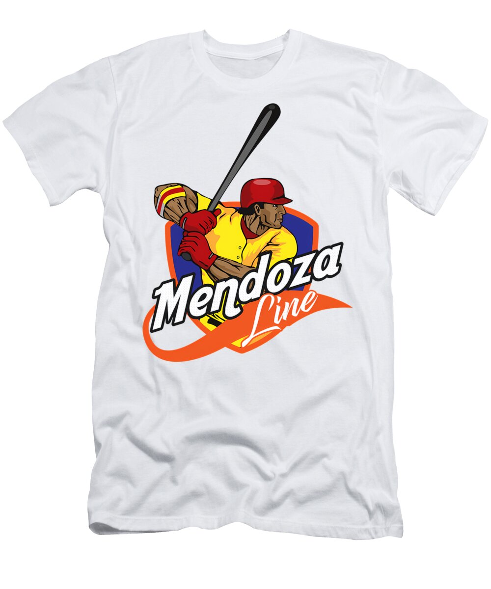Baseball Lover Mendoza Line Baseball Slang Quang Vu T-Shirt