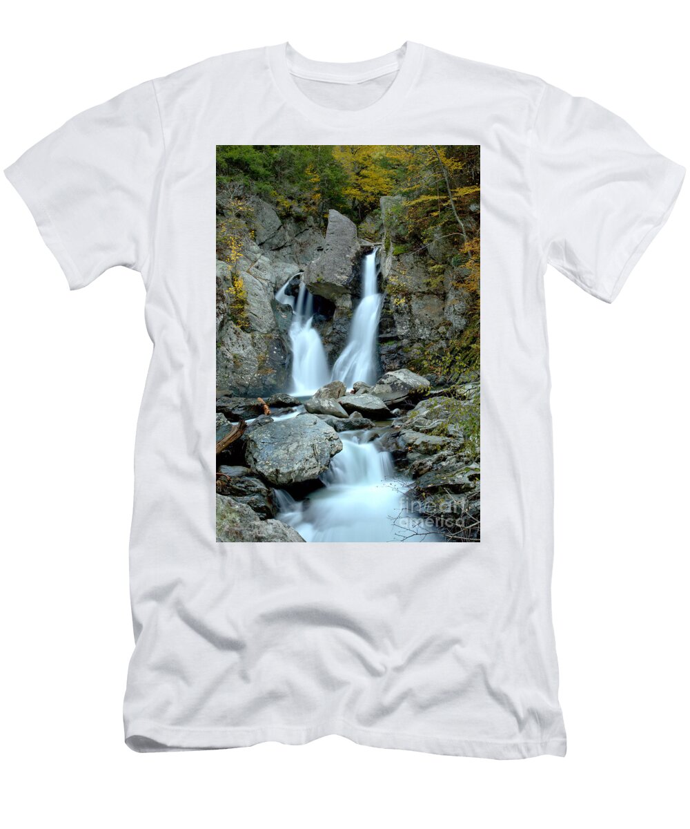 Bash Bish Falls Stream Adam Jewell T-Shirt