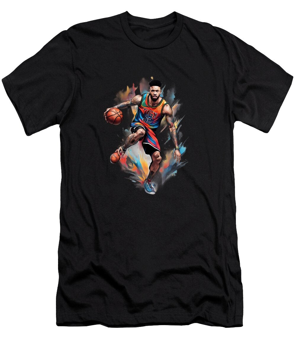 Basketball Addict Anime Girl Nft T-Shirt