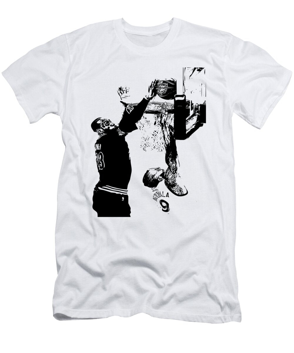Basketball Block Moment Kenvin Tran T-Shirt