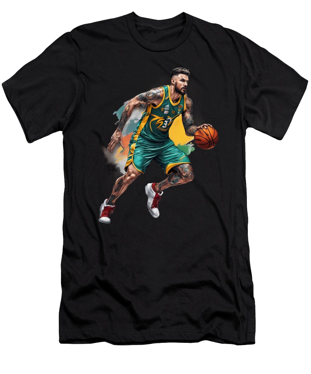 Basketball Fastbreak Anime Girl Nft T-Shirt