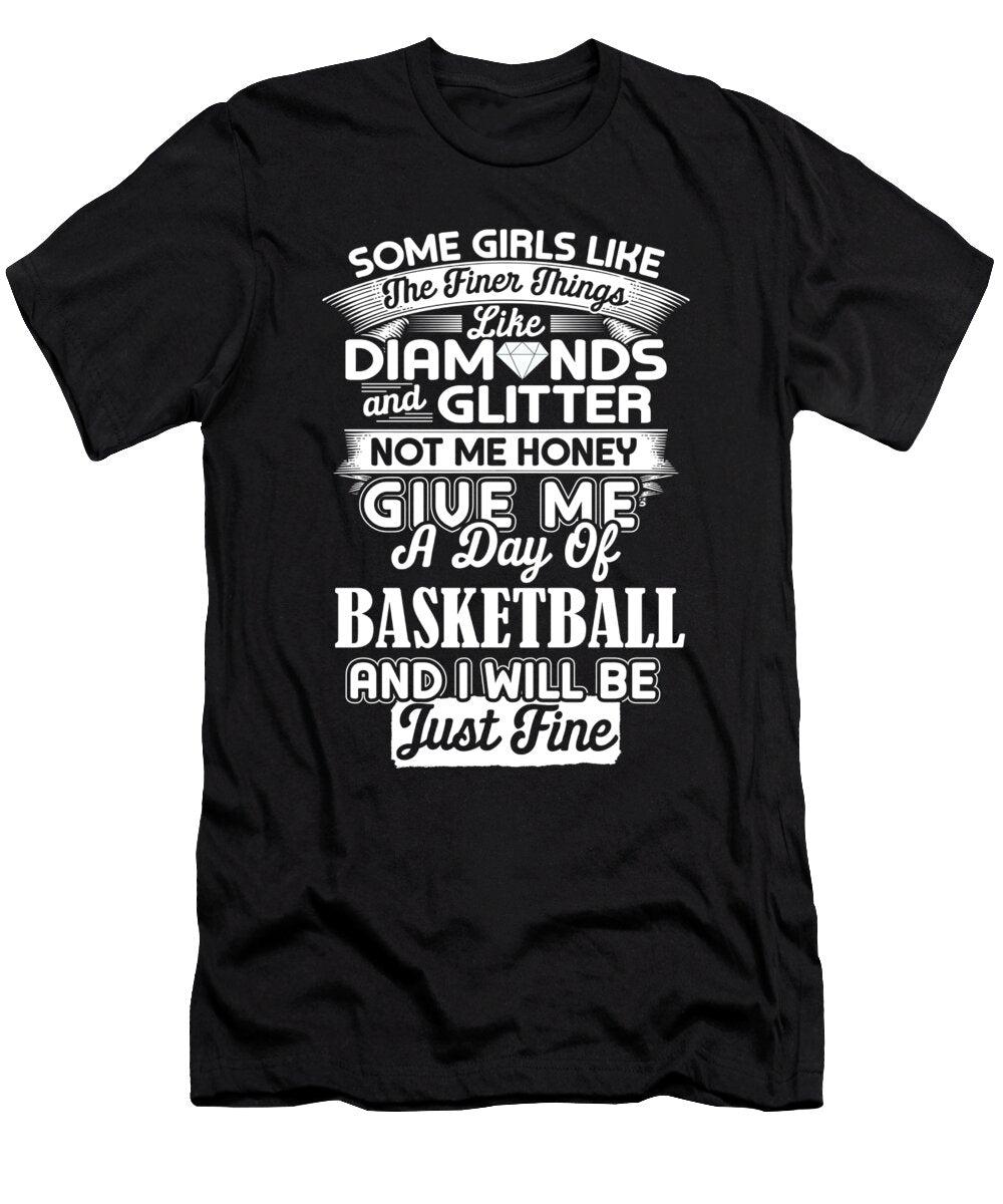 Basketball Girl Jacob Zelazny T-Shirt