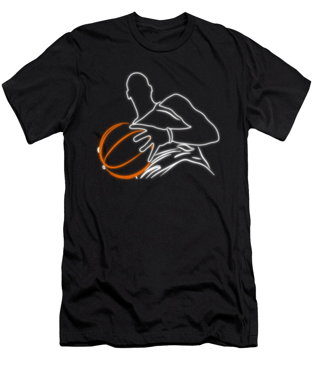 Basketball Graphic Bball Player Coach Sports Team Fan Boris Bairamov T-Shirt