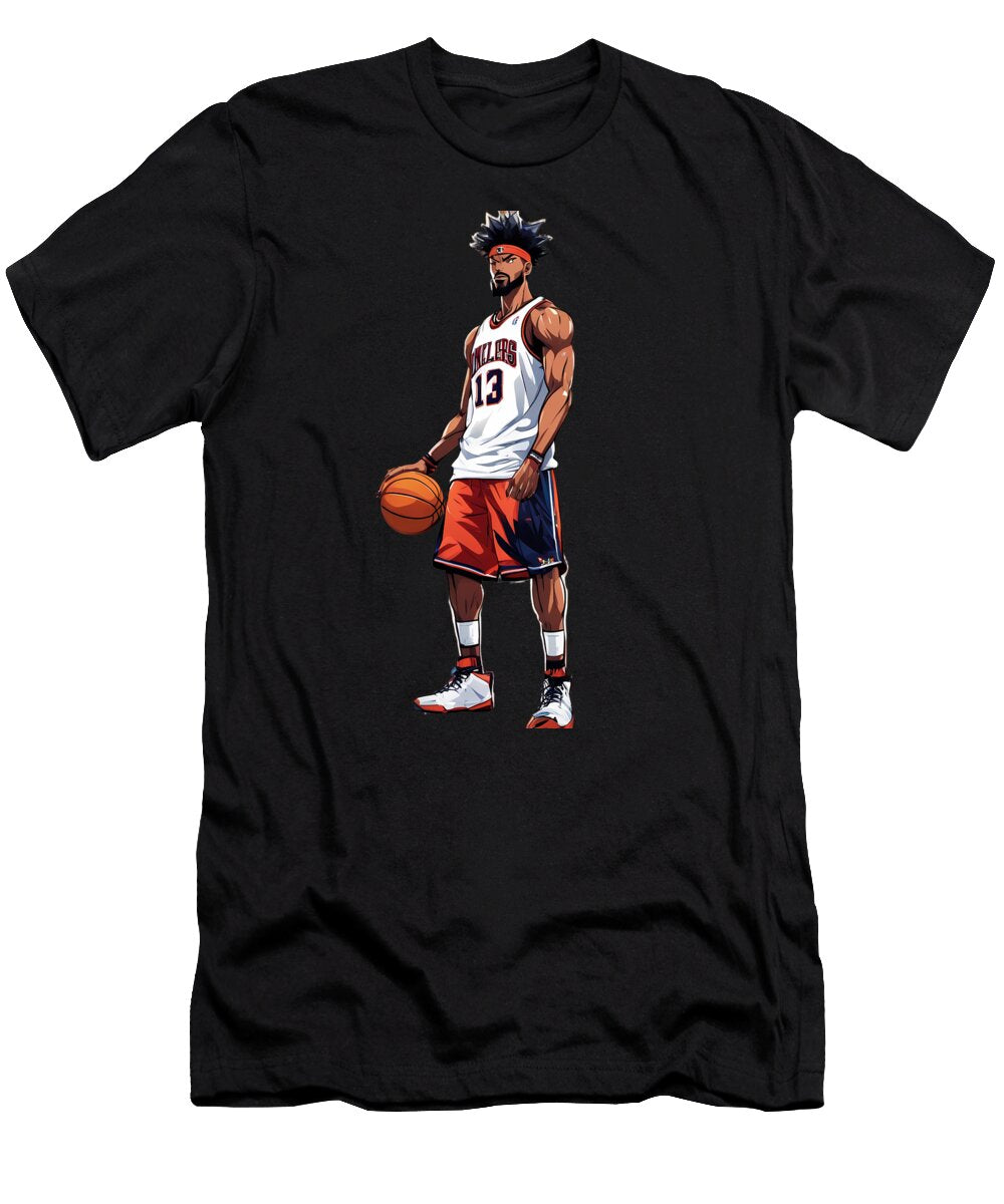 Basketball Hoop Anime Girl Nft T-Shirt