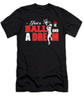 Basketball Just a Ball and a Dream Jacob Zelazny T-Shirt