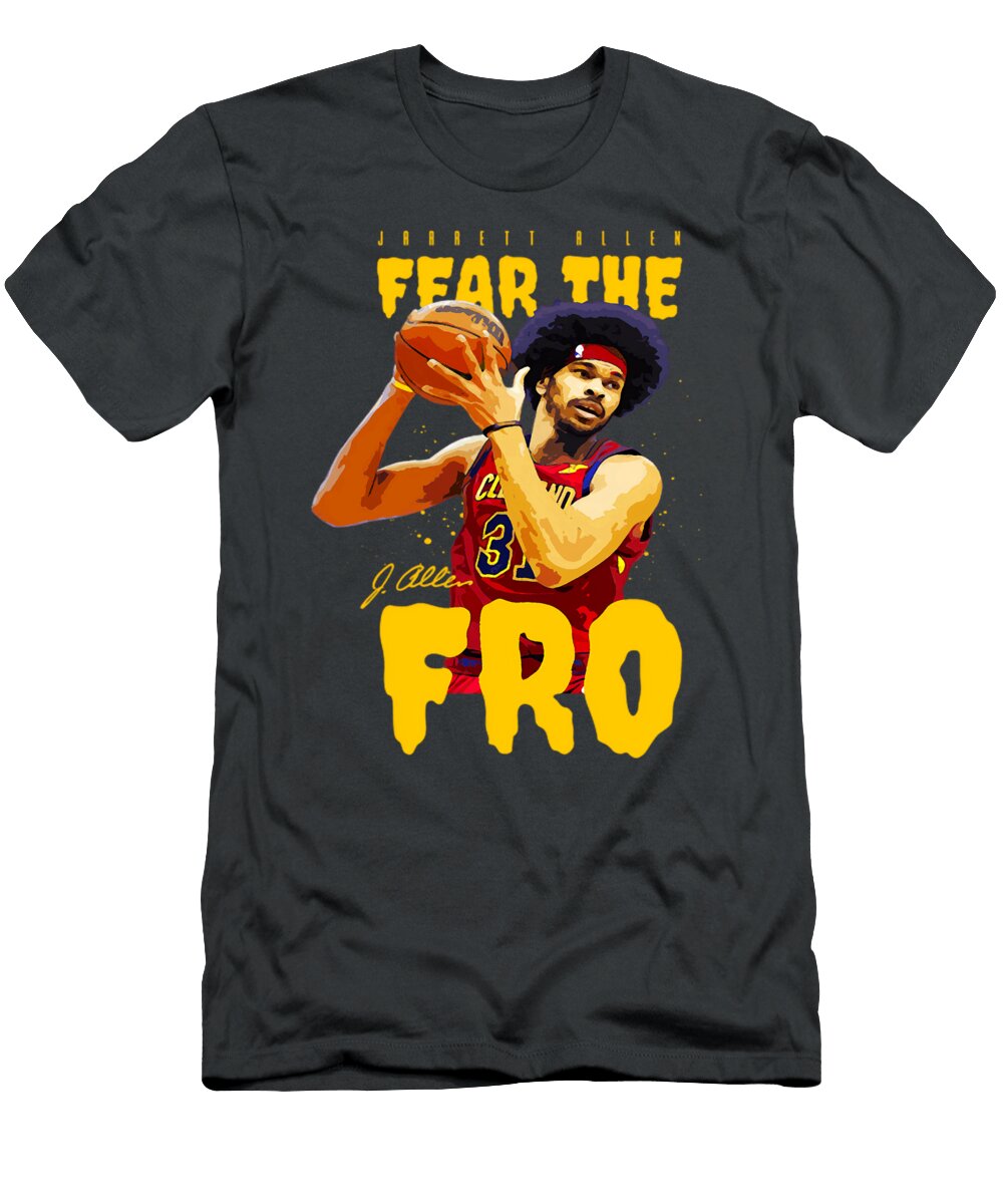 Basketball Player with Iconic Afro Kenvin Tran T-Shirt
