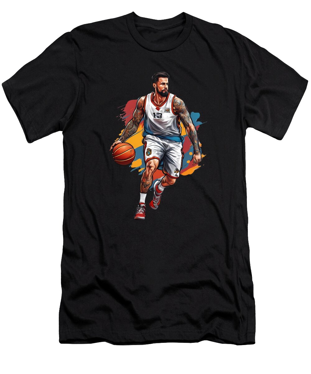 Basketball Playmaker Anime Girl Nft T-Shirt