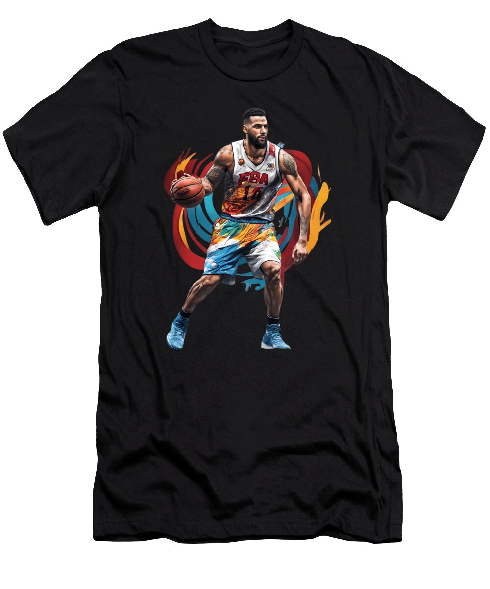 Basketball Power Forward Anime Girl Nft T-Shirt