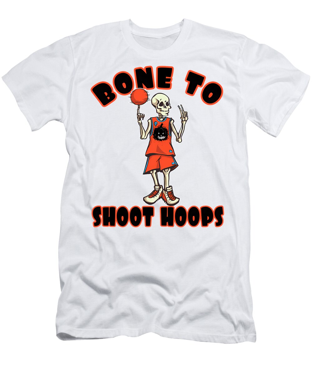 Basketball Skeleton Quang Vu T-Shirt
