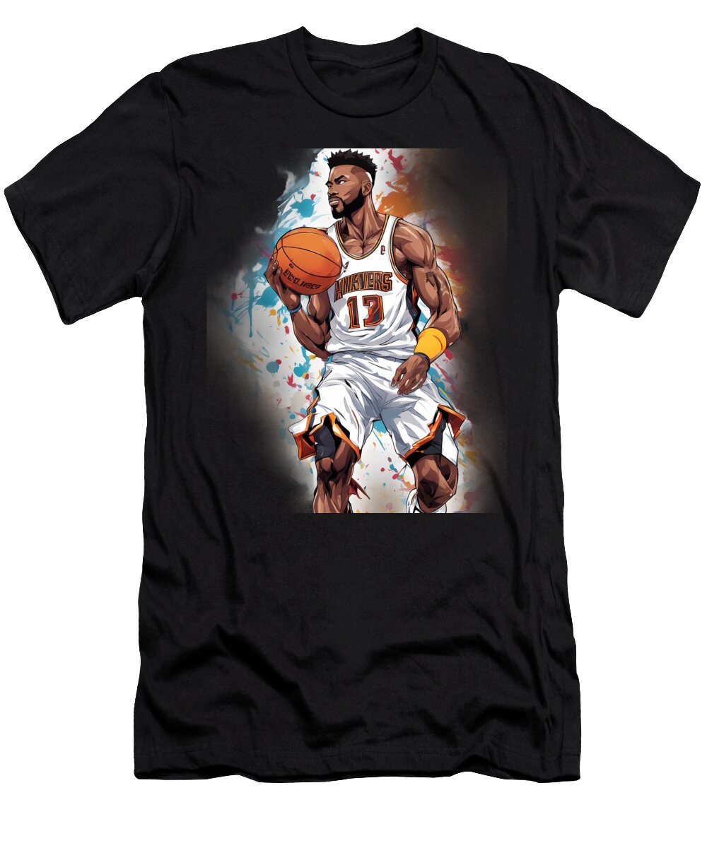 Basketball Star Anime Girl Nft T-Shirt