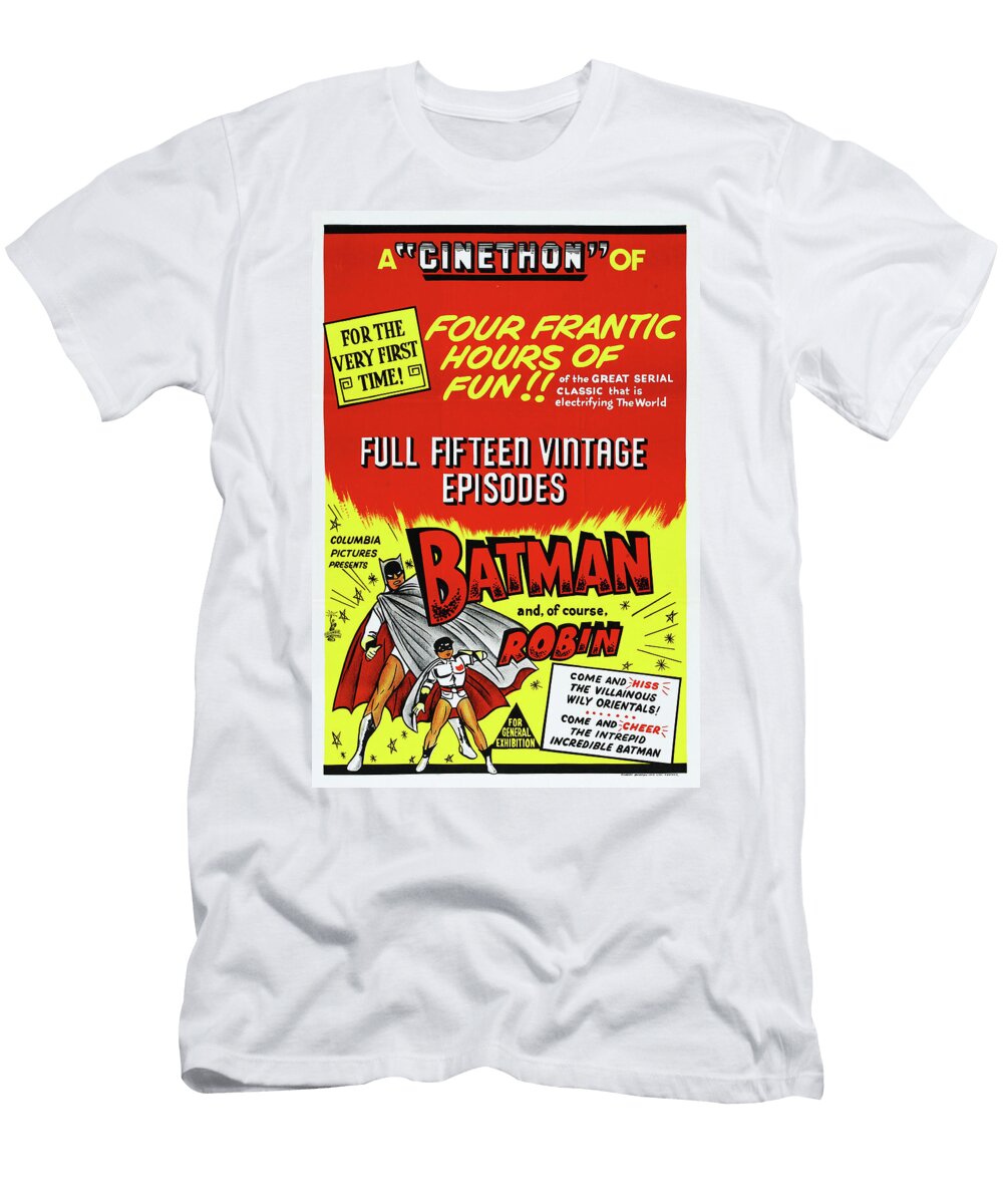 Batman and Robin 1949 Stars on Art T-Shirt