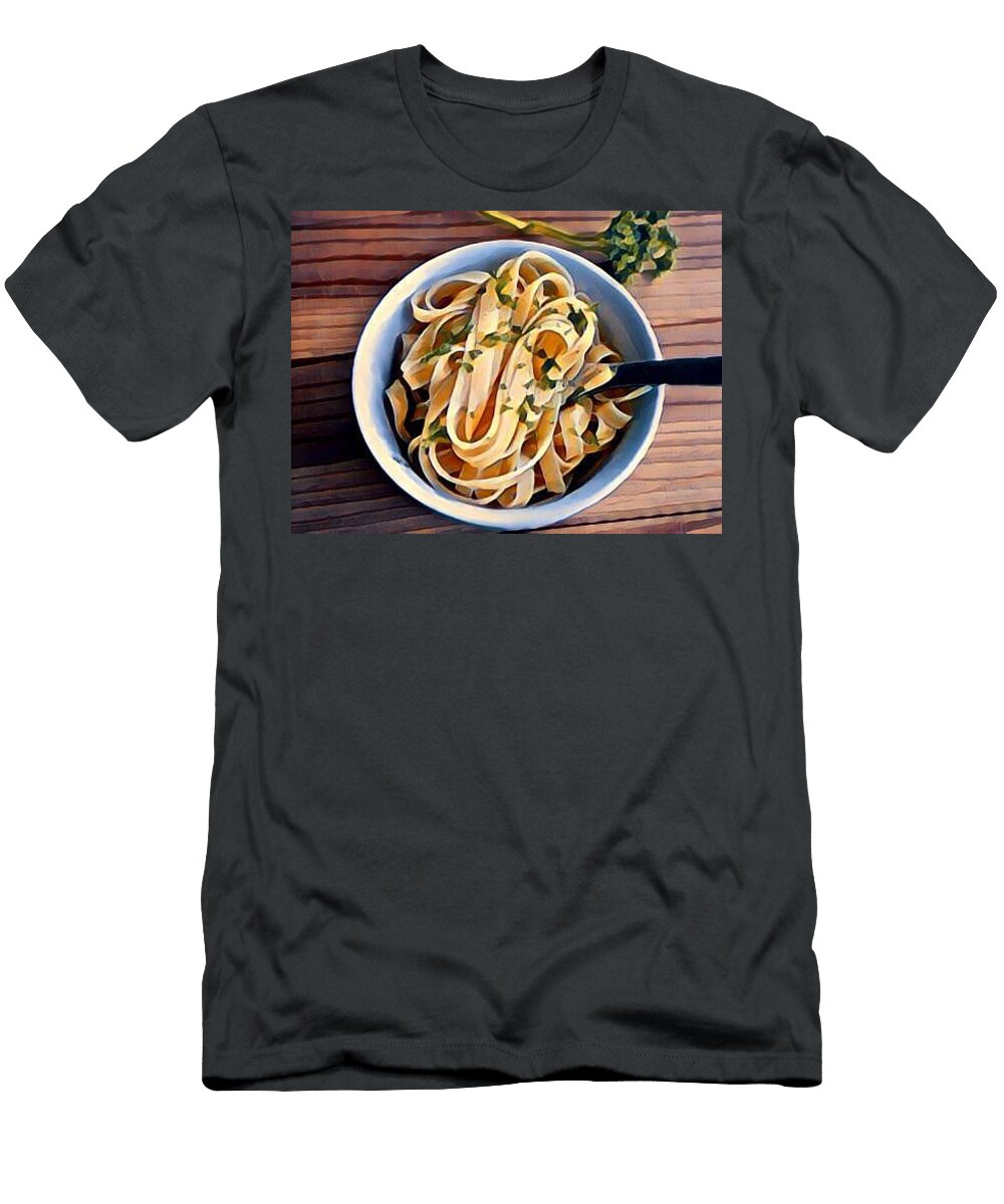 Bavette Italian Pasta Food Francesca Mungo T-Shirt