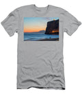 Beach Cliff Liguria Italy Franco Cogoli T-Shirt