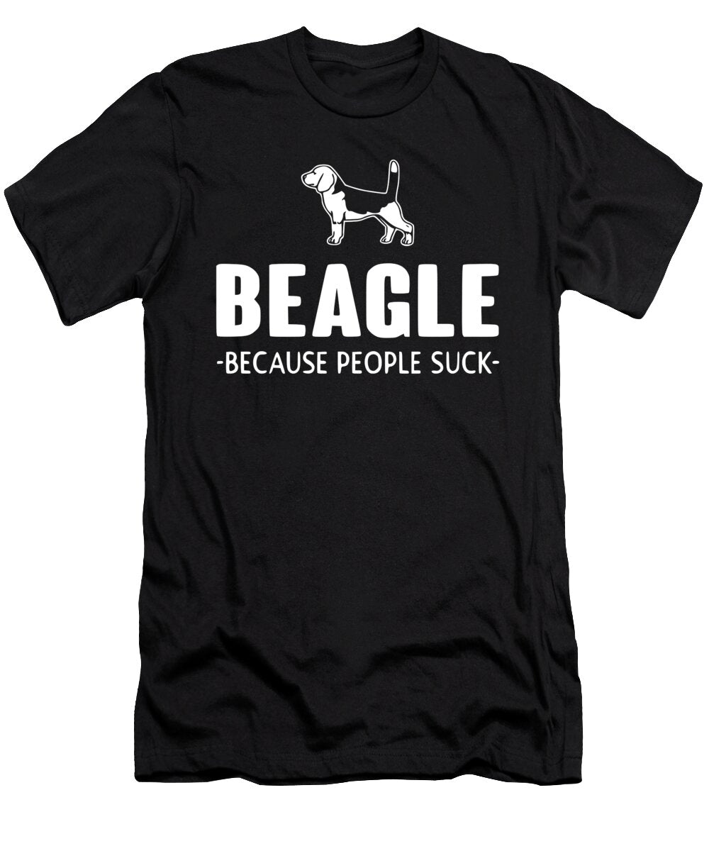 Beagle Because 2 Titan T-Shirt