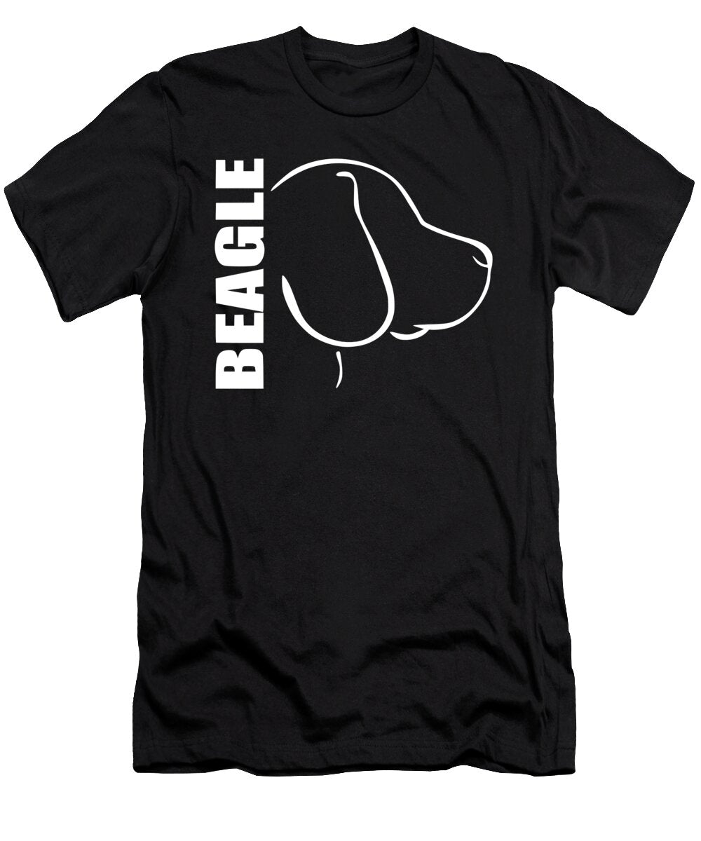 Beagle Head 2 Titan T-Shirt