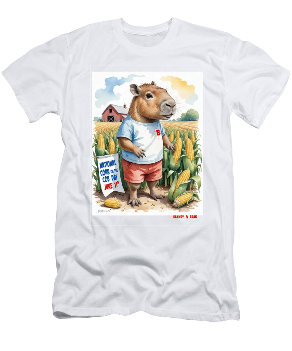Bear Corn Cob Day Greg Joens T-Shirt