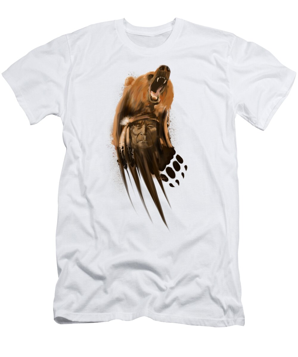 Bear Spirit Sassan Filsoof T-Shirt