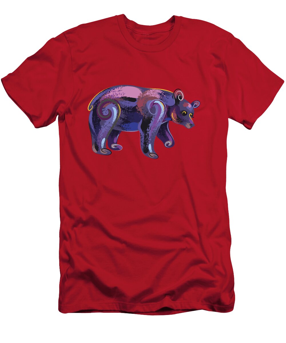 Bears Love Burger Peter Awax T-Shirt