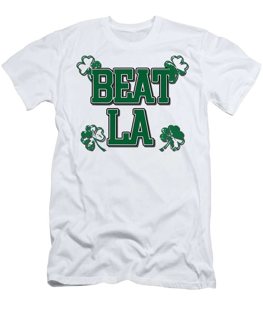 Beat LA Celtics Basketball Quang Vu T-Shirt