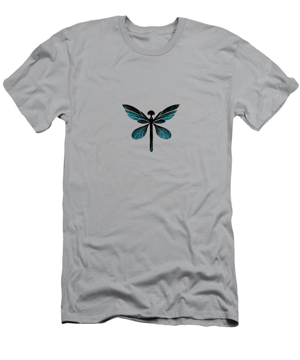 Beautiful Blue Dragonfly Kailooma X Thedol T-Shirt