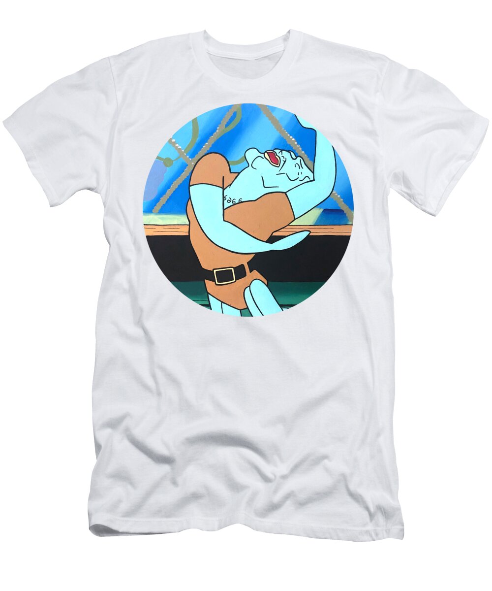 Beautiful Squidward Evie Eddins T-Shirt