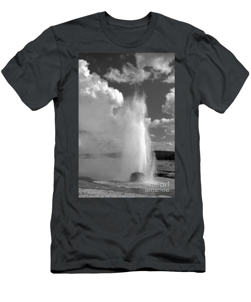 Beehive Eruption Initiation Black and White Adam Jewell T-Shirt