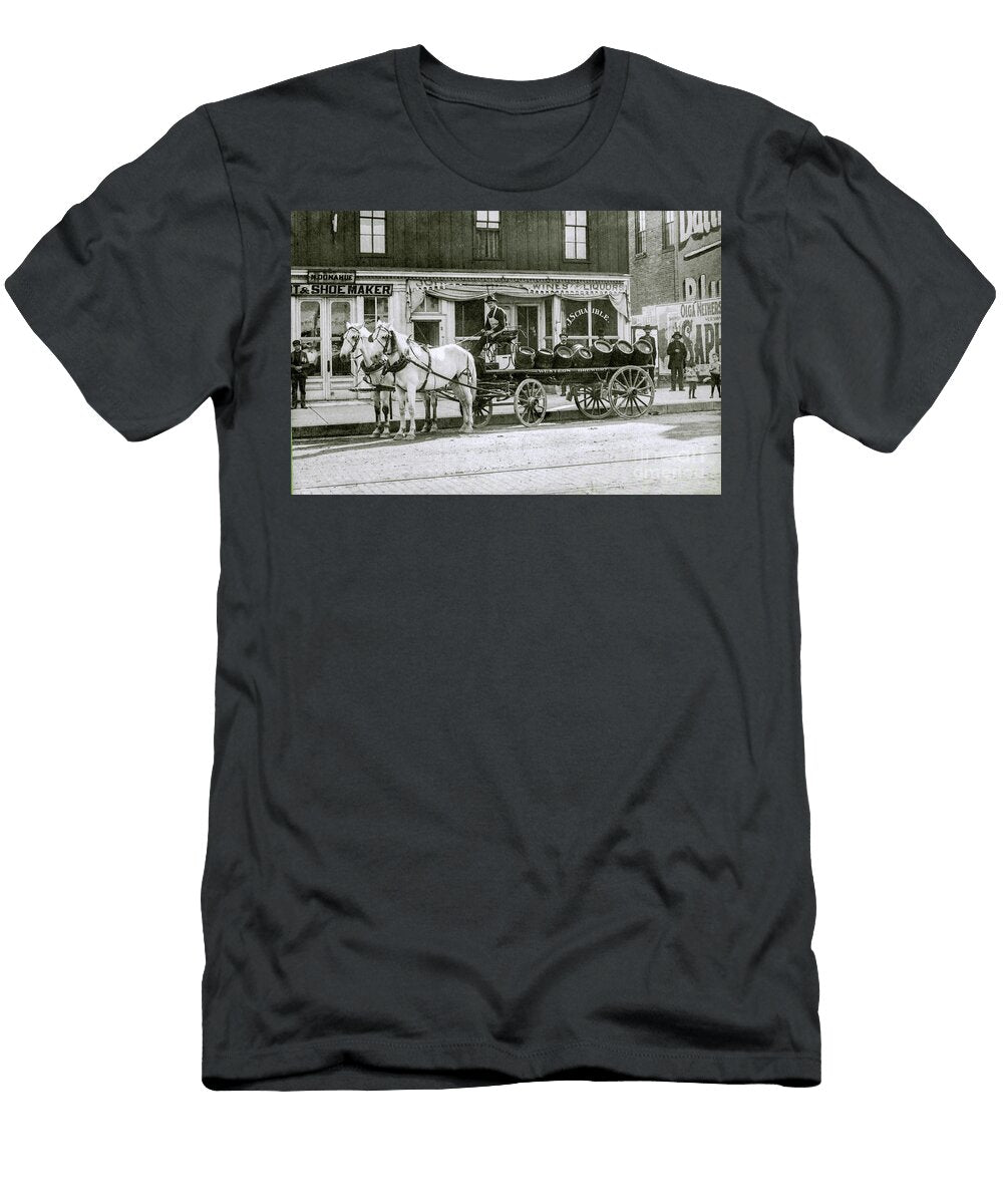 Beer Barrel Wagon Jon Neidert T-Shirt