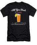 Beer Drink Lemonade All You Need Is a Shandy Print Jacob Hughes T-Shirt