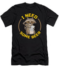 Beer Drinker Daily Evening Mood Raccoon with Beer Colorfulsnow T-Shirt