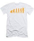 Beer Pun Beer Body Evolution of Man Beer Lover Bartender Gift Kanig Designs T-Shirt