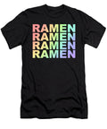 Beer Retro Light Rainbow Ramen Noodles Lovers Gift Idea Orange Pieces T-Shirt