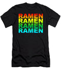 Beer Retro Rainbow Vintage Ramen Noodle Gift Orange Pieces T-Shirt