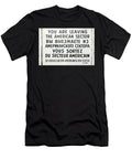 Berlin You Are Leaving the American Sector Delphimages Photo Creations T-Shirt
