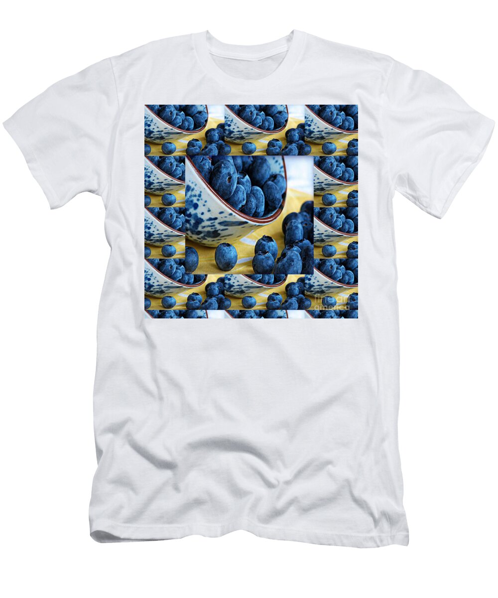 Berries Blueberries Fruits Salads Breakfast Kitchen Cuisine Chef Lifestyle Health Pillows Curtains Navin Joshi T-Shirt