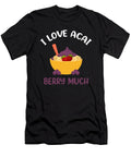 Berry Much Pun Healthy Brazilian Smoothie Acai Bowl Product Jacob Hughes T-Shirt