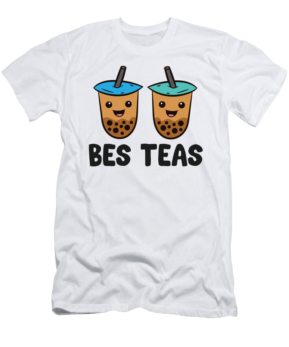 Bes Teas Love Bubble Tea Eq Designs T-Shirt